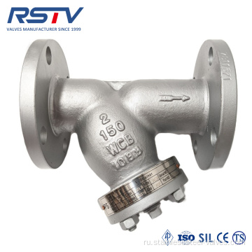 Литая сталь WCB Industry Valve Flange Y Strainer